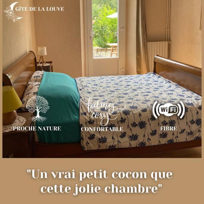 Chambre Double Cosy - Gite De La Louve Fougax-et-Barrineuf Экстерьер фото
